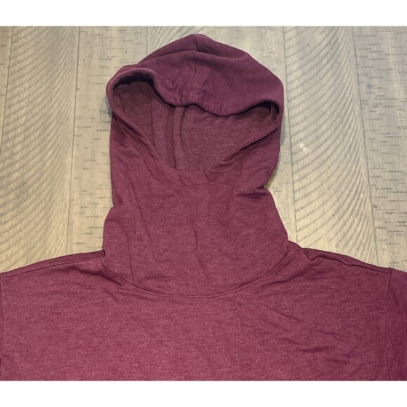 Zella Sweatshirt Women’s Small Purple Funnel Neck Hoodie Athleisure Yoga - Picture 2 of 5